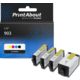 Druckerpatrone kompatibel mit HP 903 (6ZC73AE) - 4-farbig - Multipack