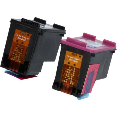 Druckerpatrone kompatibel mit HP 302 (X4D37AE) - Schwarz + 3 Farben - Multipack