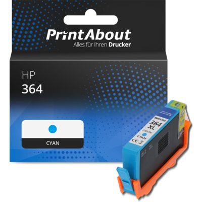 Druckerpatrone kompatibel mit HP 364 (CB318EE) - Cyan