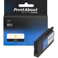 Druckerpatrone kompatibel mit HP 951 (CN052AE) - Gelb