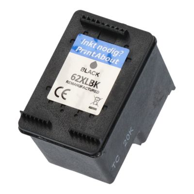 Druckerpatrone kompatibel mit HP 62 (C2P04AE) - Schwarz