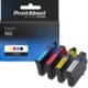 Druckerpatrone kompatibel mit Epson 502 (C13T02V64010) - 4-farbig - Multipack
