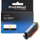 Druckerpatrone kompatibel mit Canon CLI-581 Y - Gelb