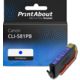 Druckerpatrone kompatibel mit Canon CLI-581PB - Fotoblau