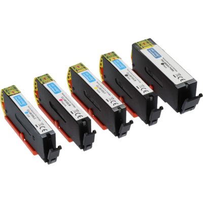 Druckerpatrone kompatibel mit Canon PGI-580/CLI-581 BK/CMYK - 5-farbig - Multipack