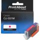 Druckerpatrone kompatibel mit Canon CLI-551M - Magenta