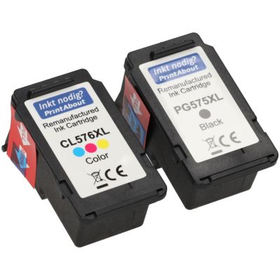 Druckerpatrone kompatibel mit Canon PG-545 / CL-546 - Schwarz + 3 Farben - Multipack