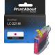 Druckerpatrone kompatibel mit Brother LC-221M - Magenta
