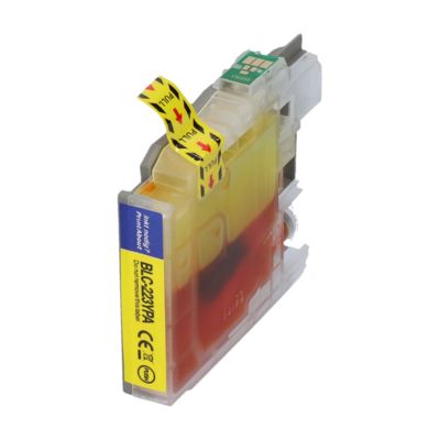 Druckerpatrone kompatibel mit Brother LC-221Y - Gelb