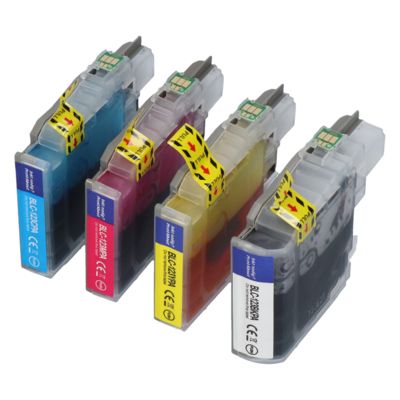 Druckerpatrone kompatibel mit Brother LC-121VALBP - 4-farbig - Multipack