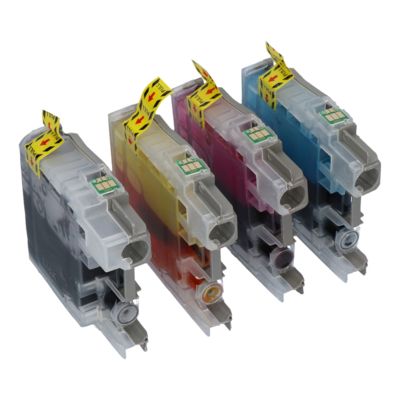 Druckerpatrone kompatibel mit Brother LC-121VALBP - 4-farbig - Multipack