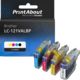 Druckerpatrone kompatibel mit Brother LC-121VALBP - 4-farbig - Multipack