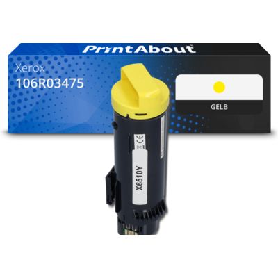 Toner kompatibel mit Xerox 106R03475 - Gelb