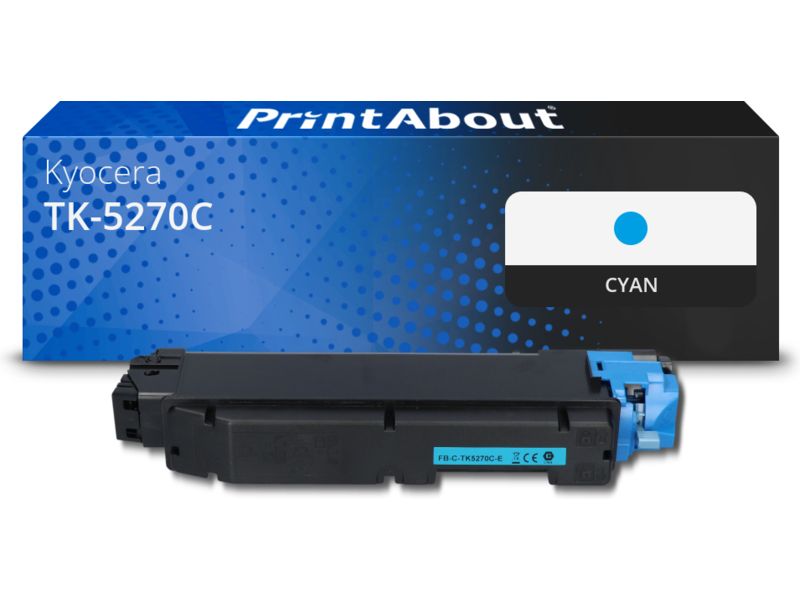 PrintAbout Toner TK-5270C Cyan für Kyocera