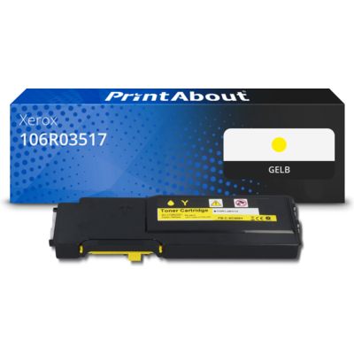Toner kompatibel mit Xerox 106R03517 - Gelb