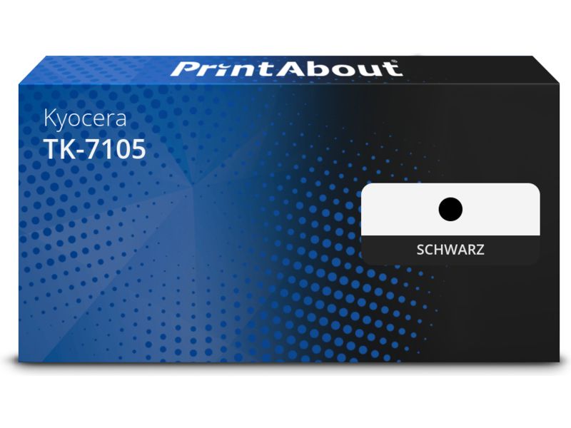 PrintAbout Toner TK-7105 Schwarz für Kyocera