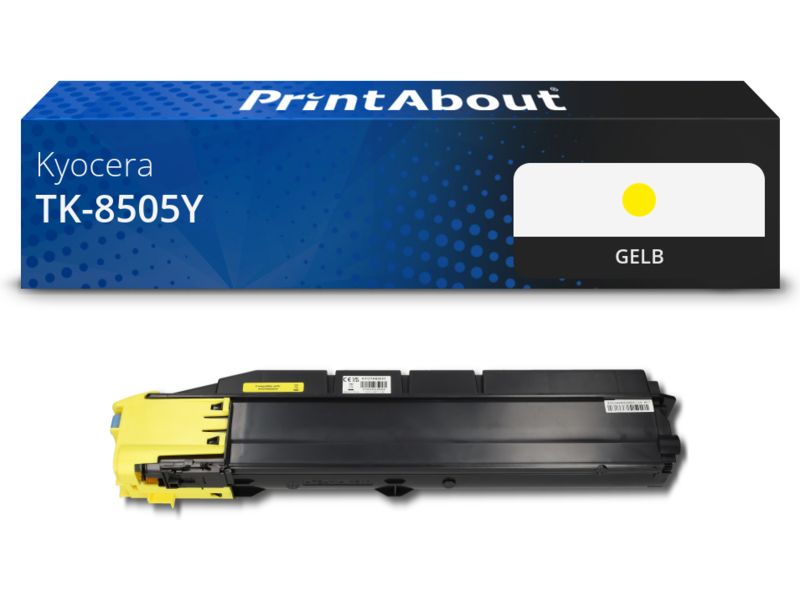 PrintAbout Toner TK-8505Y Gelb für Kyocera