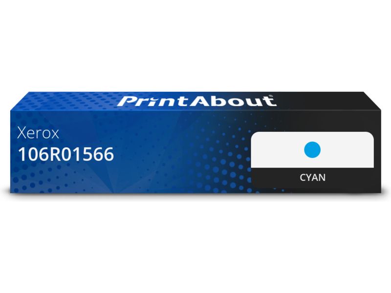 PrintAbout Toner kompatibel mit Xerox 106R01566 - Cyan - Hohe Kapazität