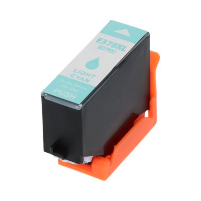Druckerpatrone kompatibel mit Epson 378XL (C13T37954010) - Hellcyan - Hohe Kapazität