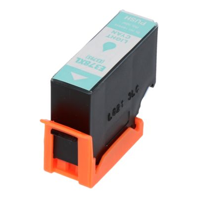 Druckerpatrone kompatibel mit Epson 378XL (C13T37954010) - Hellcyan - Hohe Kapazität