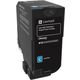 Lexmark 74C2HC0 - Cyan - Toner - Hohe Kapazität