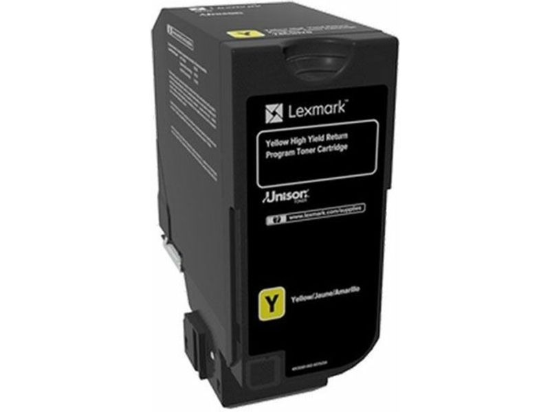 Lexmark 74C2HY0 - Gelb - Toner - Hohe Kapazität