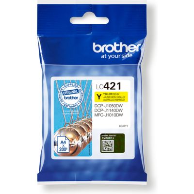 Brother LC-421Y - Gelb - Druckerpatrone