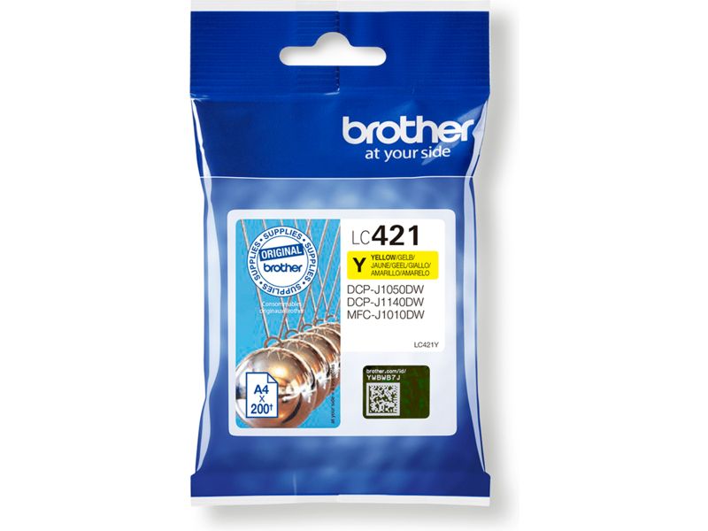 Brother LC-421Y - Gelb - Druckerpatrone