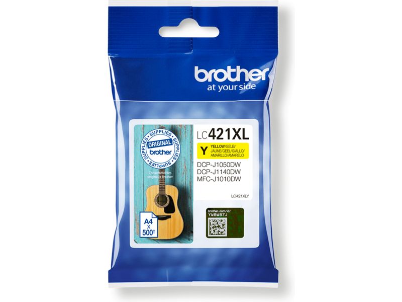 Brother LC-421XLY - Gelb - Druckerpatrone - Hohe Kapazität