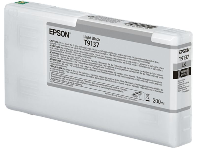 Epson T9137 - Hellschwarz - Druckerpatrone