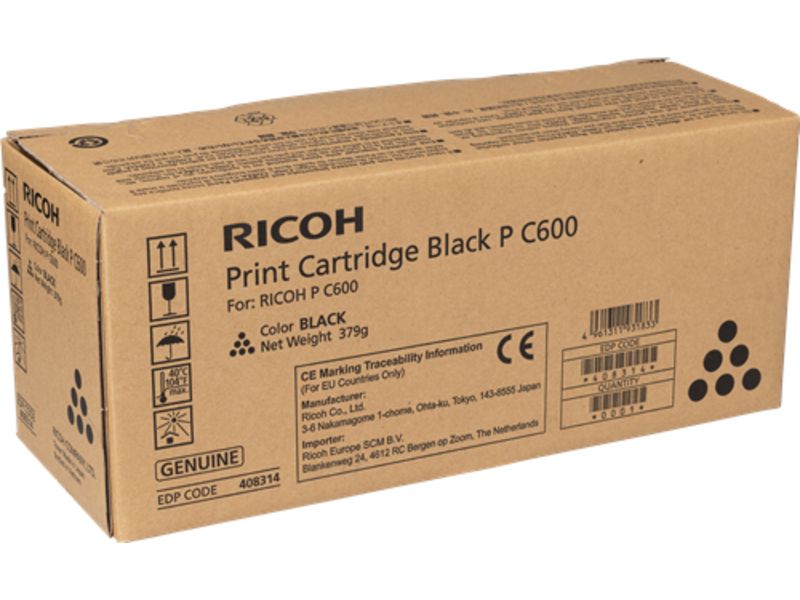 Ricoh 408314 - Schwarz - Toner