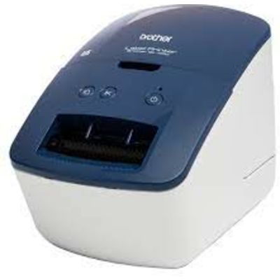 Brother QL-600B Etikettendrucker blau