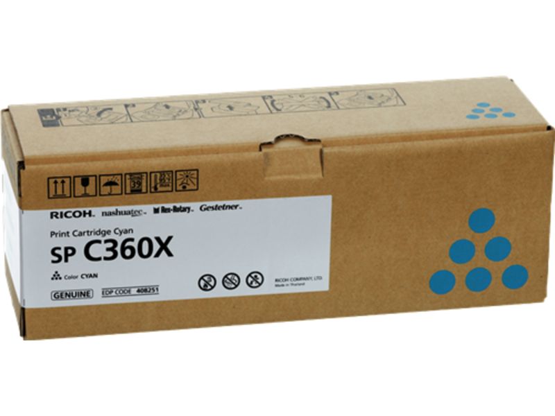 Ricoh SP C361 (408251) - Cyan - Toner - Extra hohe Kapazität