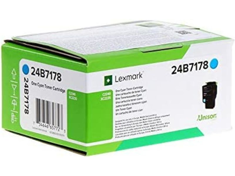 Lexmark 24B7178 - Cyan - Toner