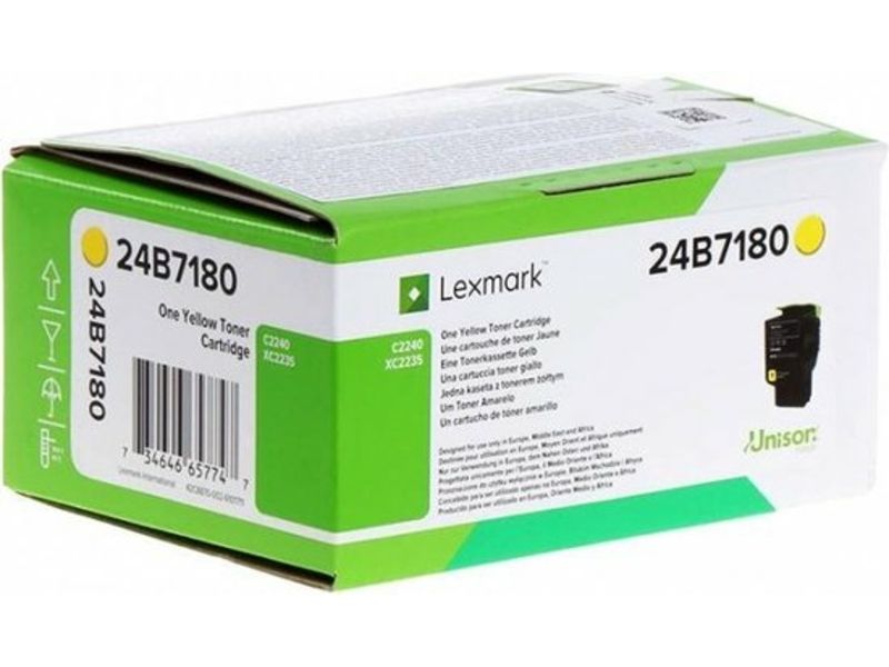 Lexmark 24B7180 - Gelb - Toner