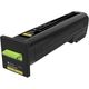 Lexmark 72K2XY0 - Gelb - Toner