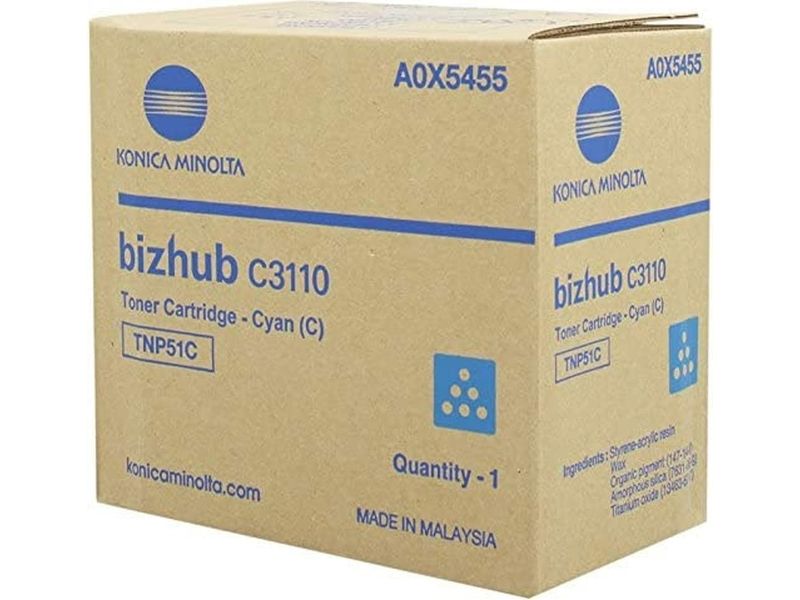 Konica Minolta A0X5455 - Cyan - Toner