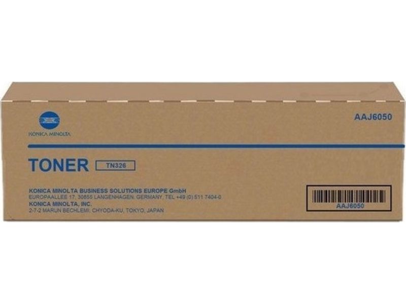 Konica Minolta AAJ6050 (TN-326K) - Schwarz - Toner