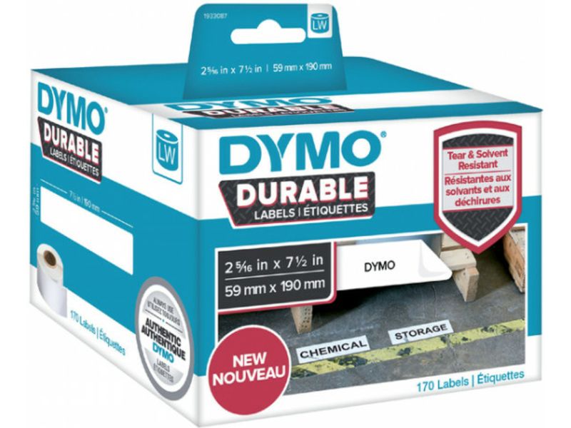 Dymo 1933087 - Schwarz auf weiß - Etikett