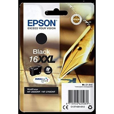 Epson 16XXL (C13T16814012) - Schwarz - Druckerpatrone