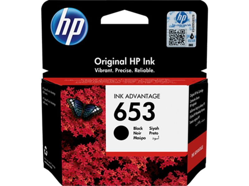 HP 653 (3YM75AE) - Schwarz - Druckerpatrone