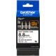 Brother HSe-221 (HSE-221) - (8,8 mm) - Schwarz auf weiß - Tape
