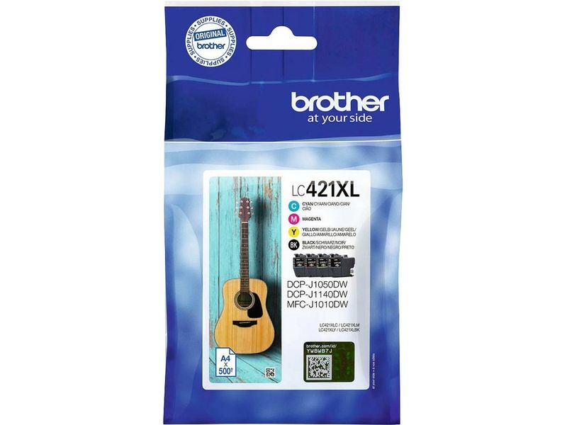 Brother LC-421XLVAL - 4-farbig - Druckerpatrone - Hohe Kapazität - Multipack