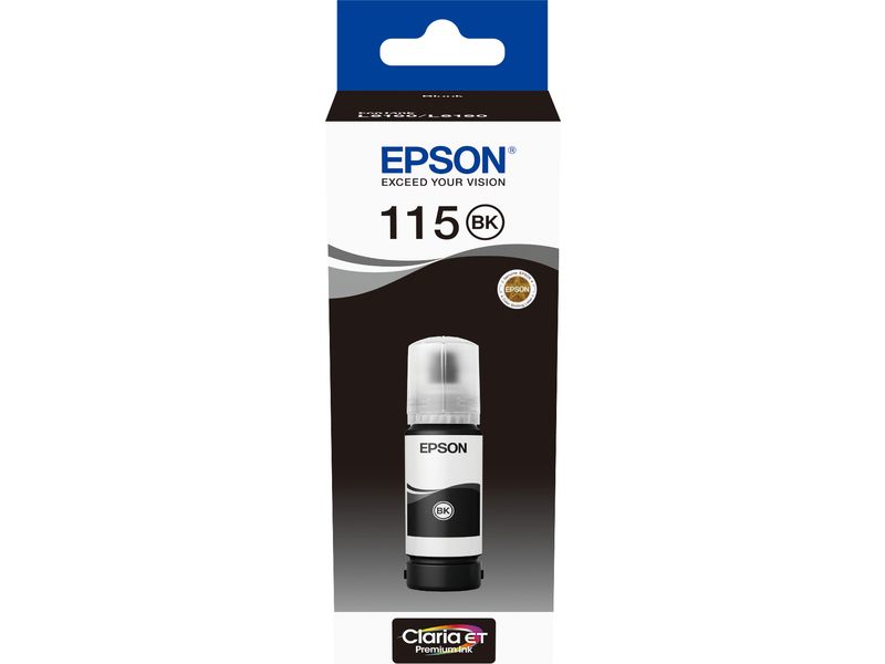 Epson 115 (C13T07C14A) - Schwarz - Druckerpatrone