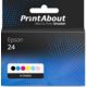 Druckerpatrone kompatibel mit Epson 24 (C13T24284012) - 6-farbig - Multipack