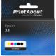 Druckerpatrone kompatibel mit Epson 33 (C13T33374012) - 5-farbig - Multipack