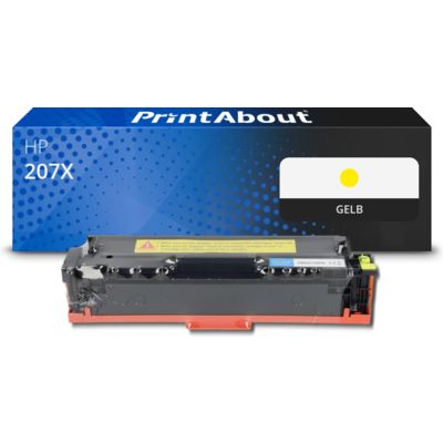 Toner kompatibel mit HP 207X (W2212X) - Gelb - Hohe Kapazität