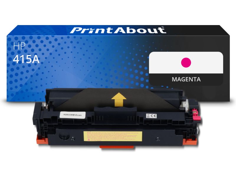 PrintAbout Toner 415A (W2033A) Magenta für HP