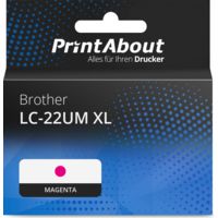 Druckerpatrone kompatibel mit Brother LC-22UM XL - Magenta - Hohe Kapazität