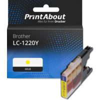 Druckerpatrone kompatibel mit Brother LC-1220Y - Gelb